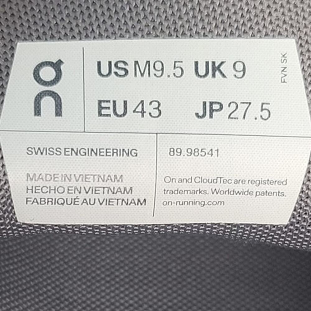 On Running Cloud 5 Ready Forest Eclipse Size 9.5 … - image 7